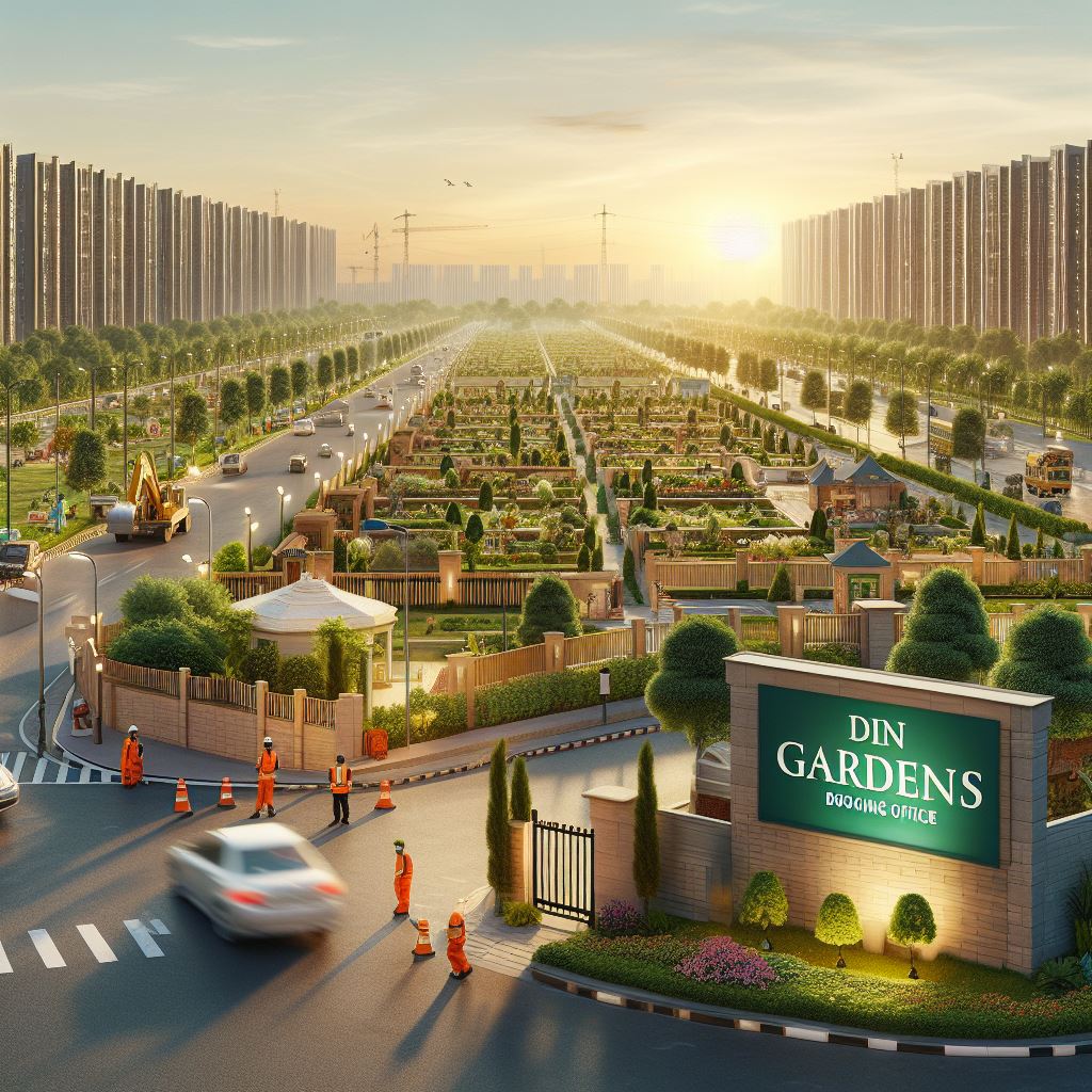 plots in installments in Din Gardens Faisalabad